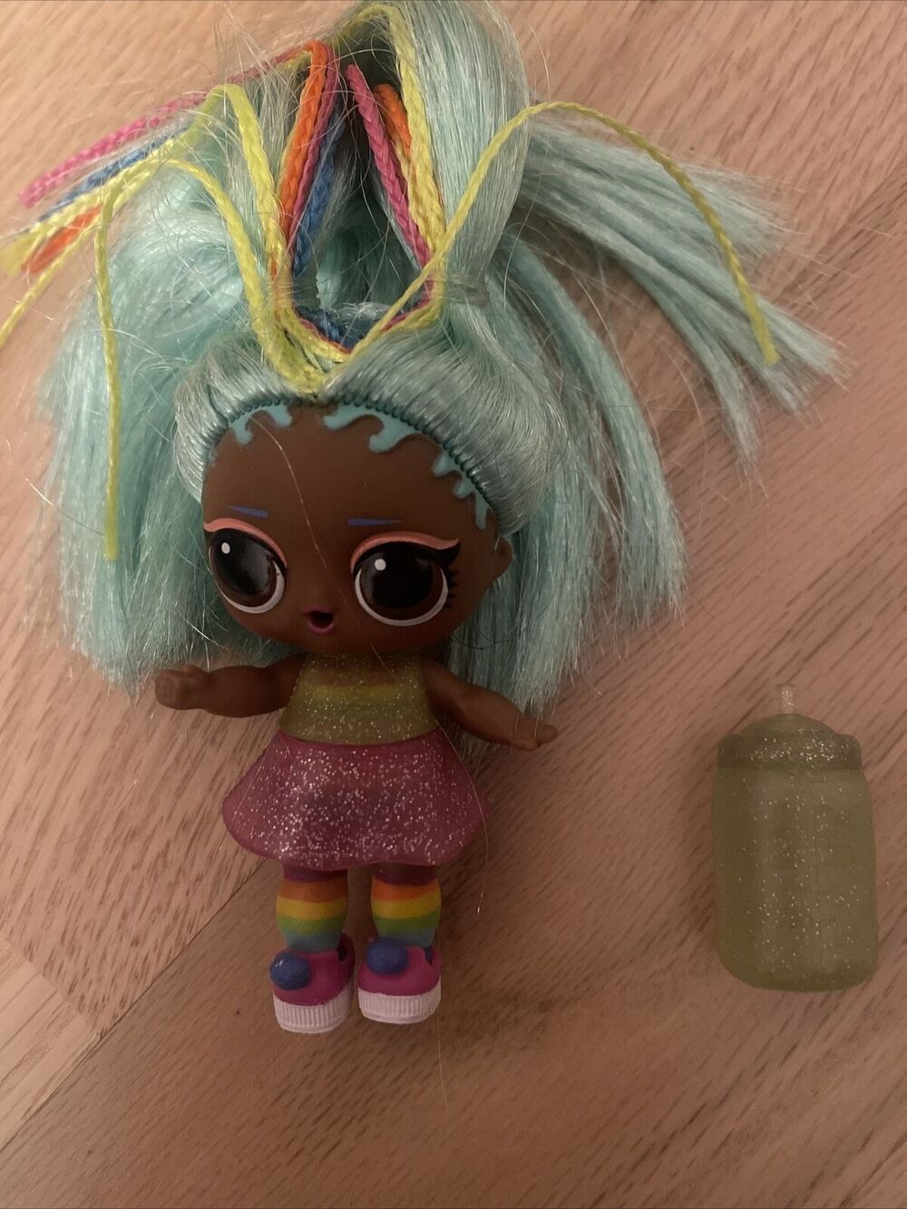 LOL Surprise Doll Hairgoals Rainbow Raver With Clothes & Accessory